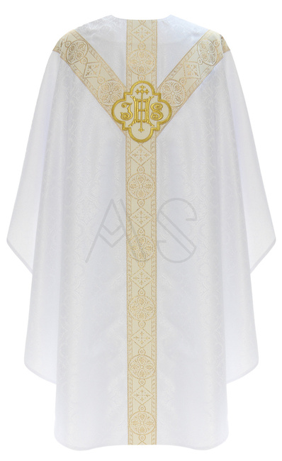 Chasuble semi-gothique "IHS" GY209-B25