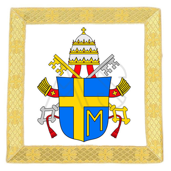 Pall "Coat of arms of Pope John Paul II" PA-04-F