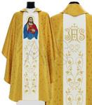Chasuble gothique "Coeur de Jésus" 732-C25