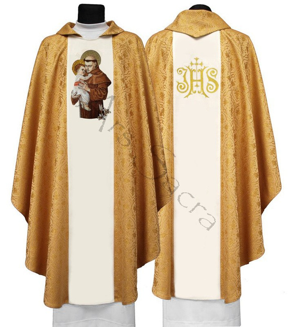 Gothic Chasuble "Saint Anthony of Padua" 416-CZ25
