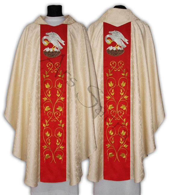 Gothic Chasuble "Pelican" 545-B25