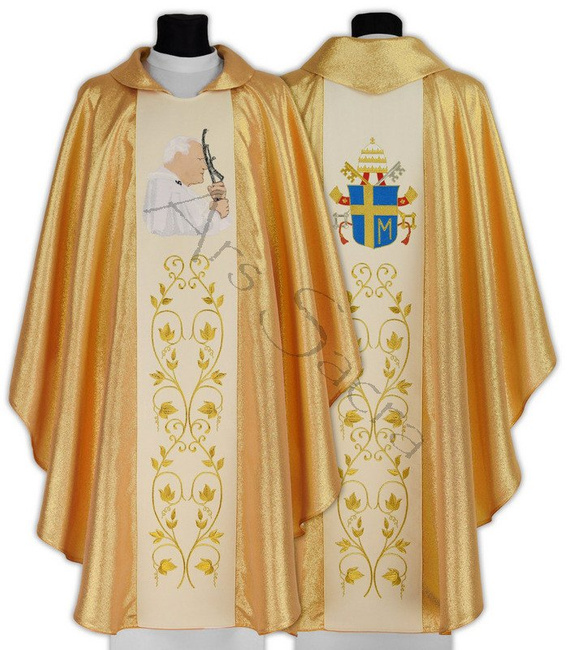 Gothic Chasuble "Pope John Paul II" 568-G