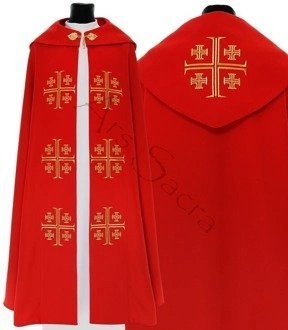 Chape gothique '"Croix de Jérusalem" K723-C