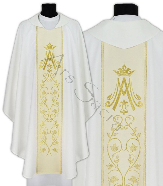 Marian Gothic Chasuble 085-B